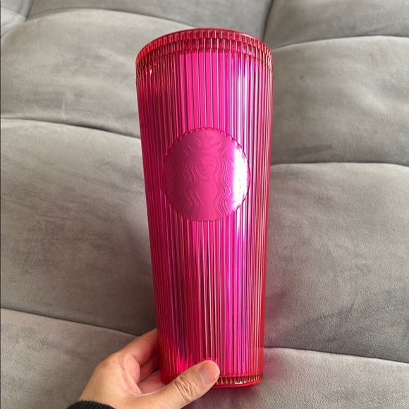 Starbucks Other - Starbucks Pink Tumbler 24 oz